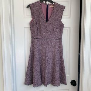 Pink tweed Rebecca Taylor dress